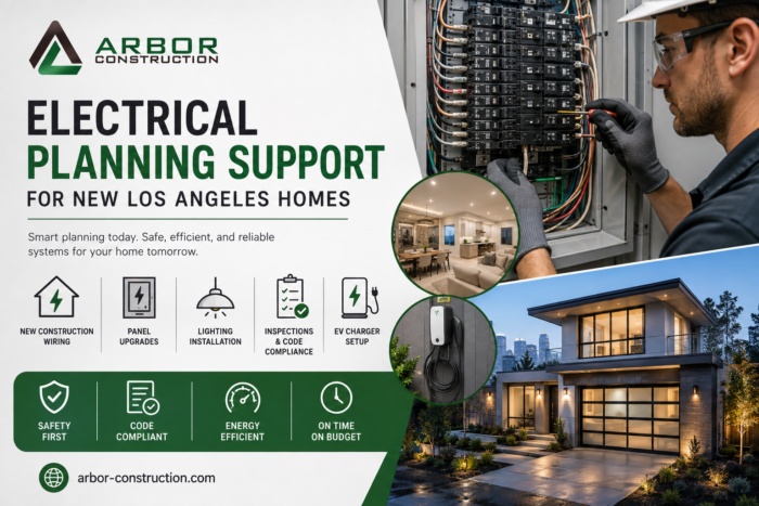 Electrical Planning Support for New Los Angeles Homes