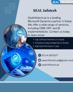 Enterprise Application Services in Dubai for Smarter Business Operations by SEAL Infotech