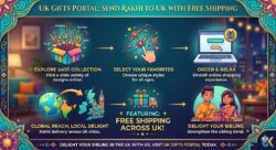 Send Rakhi to UK Online and Celebrate Raksha Bandhan with UK Gifts Portal