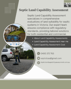 Land Capability Assessments in Victoria for Compliant Projects by Septic Land Capability Assessment