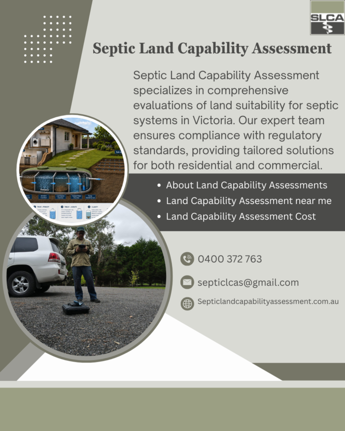 Land Capability Assessments in Victoria for Compliant Projects by Septic Land Capability Assessment