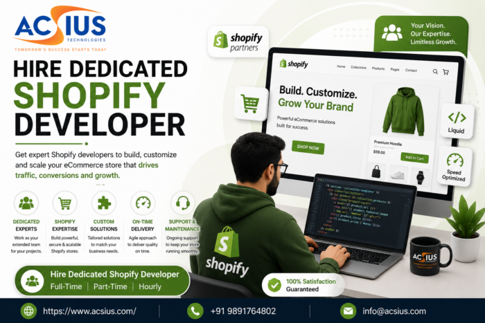 Expert Shopify Web Development Company India