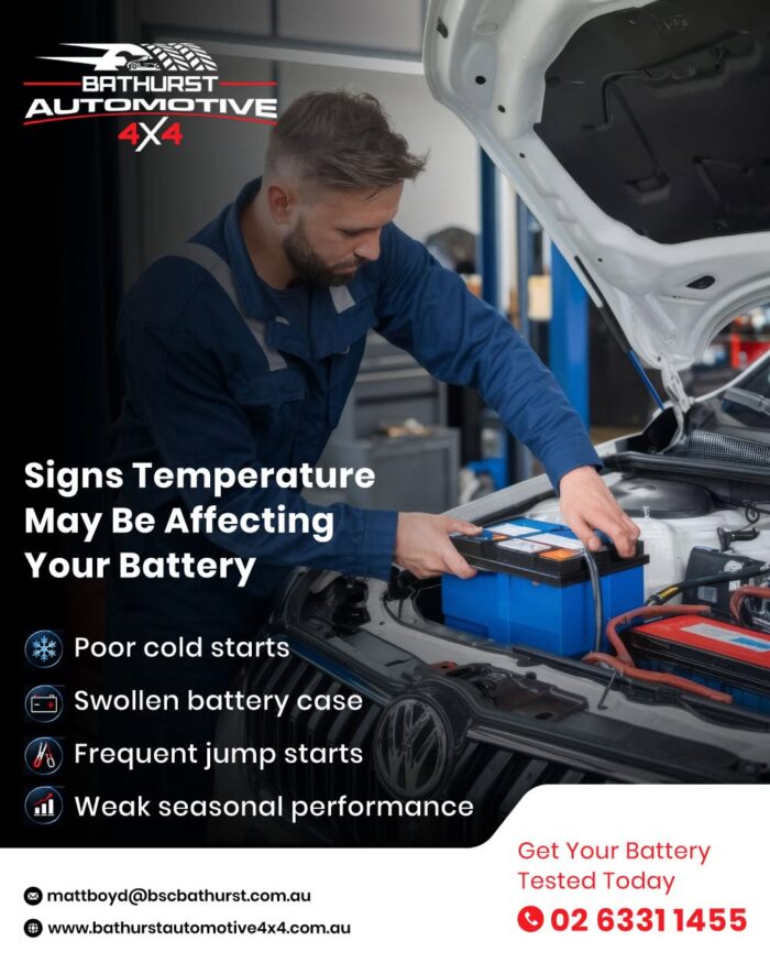 Signs Temperature May Be Affecting Your Battery | Bathurst Automotive 4×4