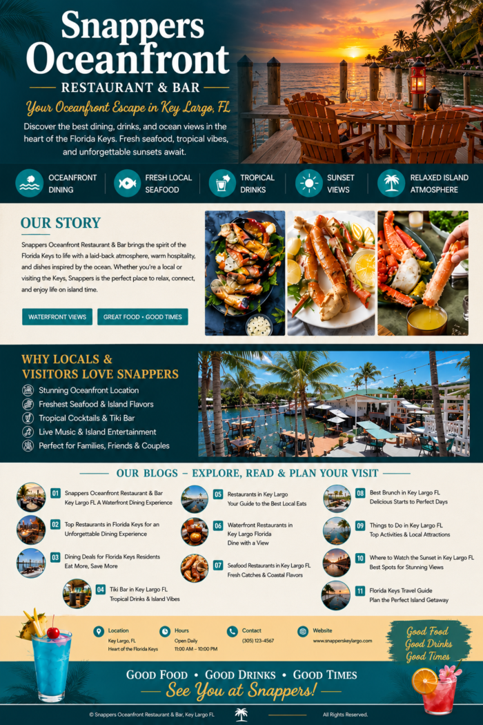 Waterfront Dining Key Largo