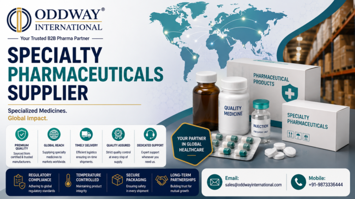 Specialty Pharmaceutical Distributors USA: Export Ready — Oddway Supply