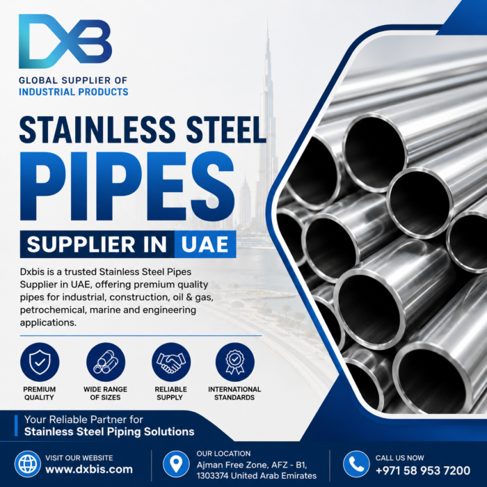 Stainless Steel Pipes Supplier in UAE | Dxbis