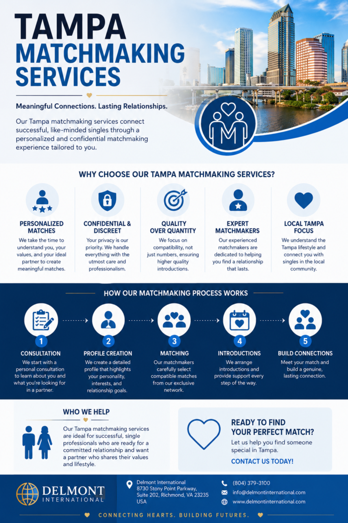 Tampa Matchmaking Services – Infographic Submission