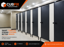 Restroom Cubicle Manufacturers in Faridabad | Cubfix Cubicle System