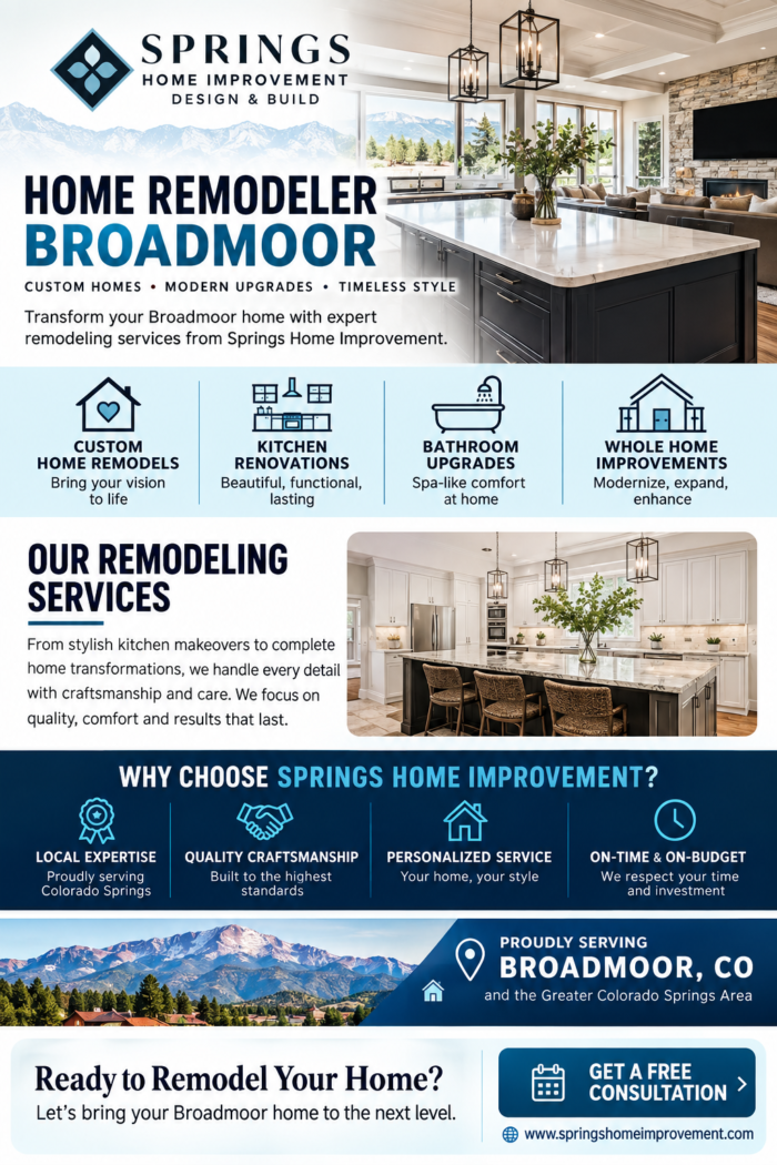 Transform Your Home with Trusted Remodeling Services in Broadmoor