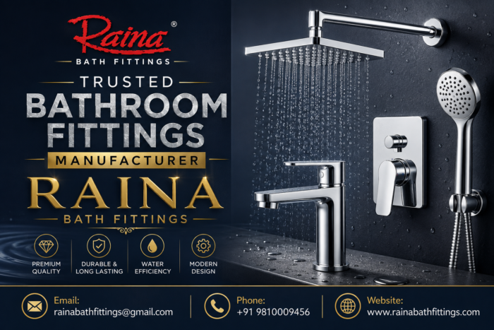 Trusted Bathroom Fittings Manufacturer – Raina Bath Fittings