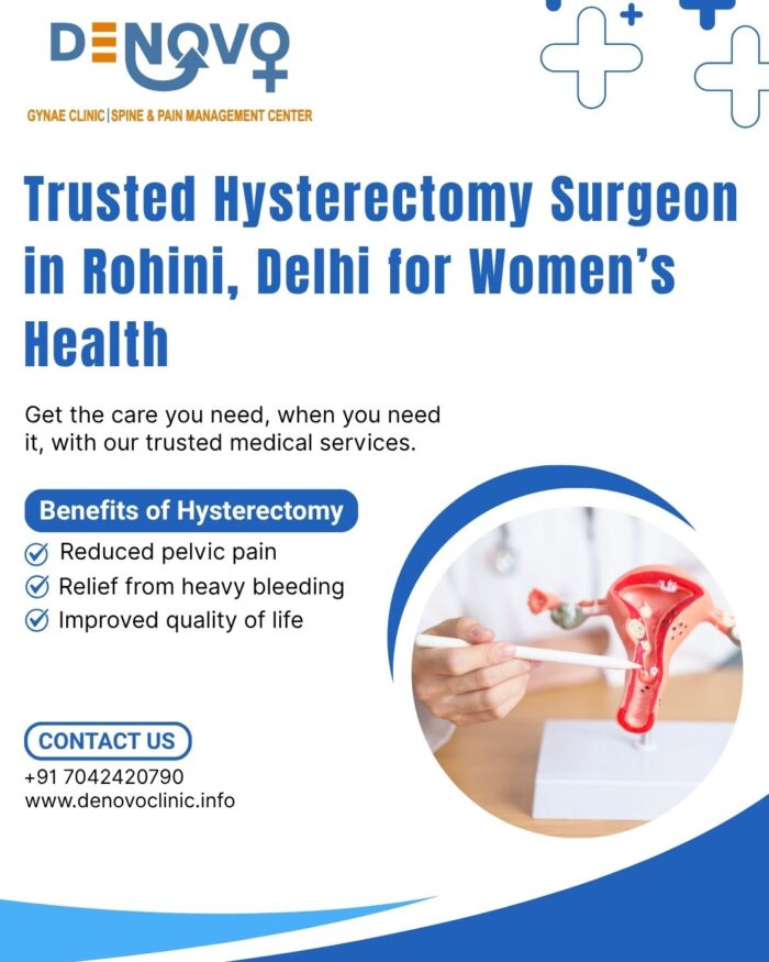 Trusted Hysterectomy Surgeon in Rohini, Delhi for Women’s Health