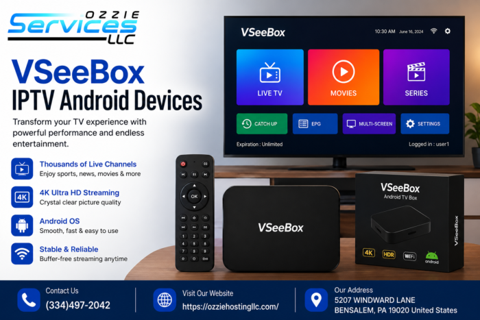 Smart Entertainment with VSeeBox IPTV Android Devices