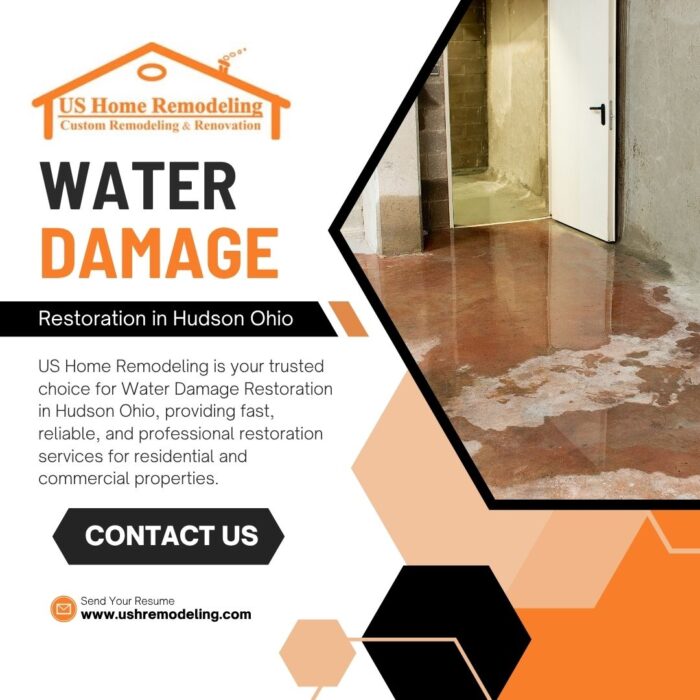 Water Damage Restoration in Hudson Ohio | US Home Remodeling