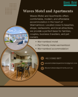 Self Contained Accommodation Warrnambool with Modern Comfort | Waves Motel and Apartments