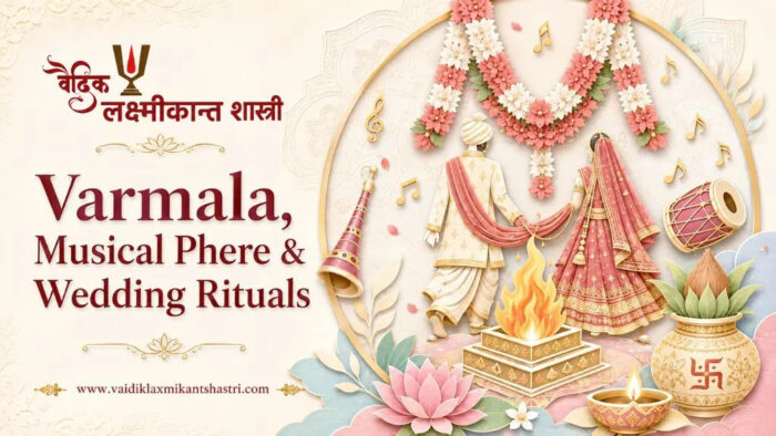 Varmala, Musical Phere & Wedding Rituals Visit – https://vaidiklaxmikantshastri.com/va ...