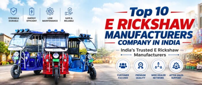 Leading E Rickshaw Manufacturers Company in India
