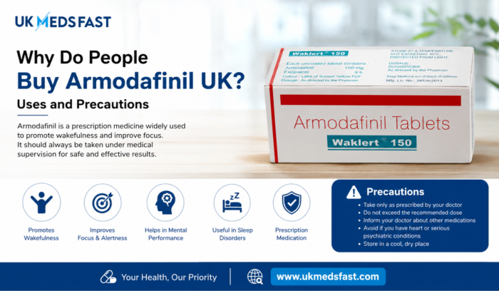 Why Do People Buy Armodafinil UK? Uses and Precautions