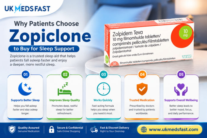 Why Patients Choose Zopiclone to Buy for Sleep Support