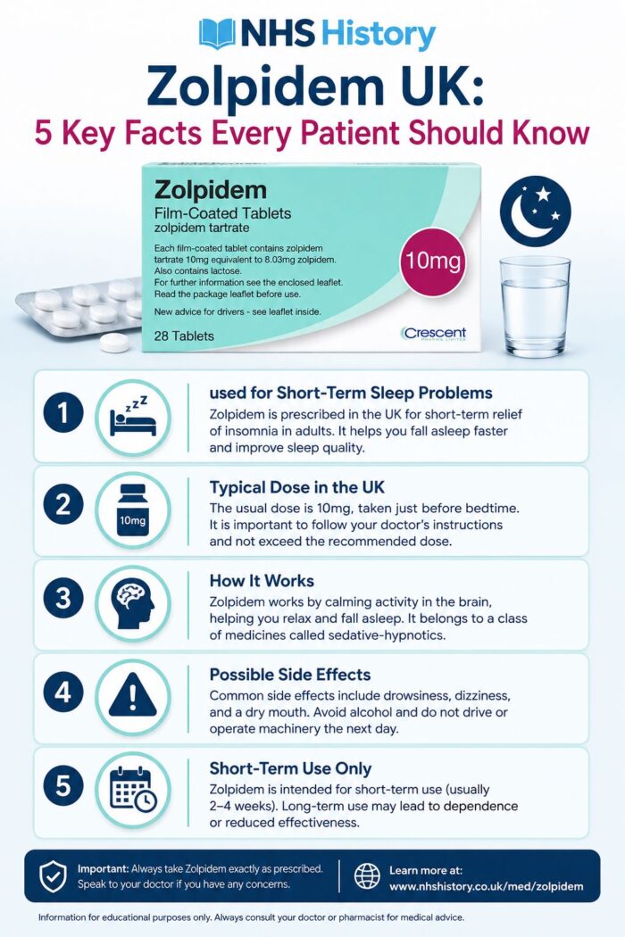 Zolpidem UK: 5 Key Facts Every Patient Should Know