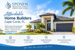 Affordable Home Builders in Cape Coral, FL | Sposen Signature Homes