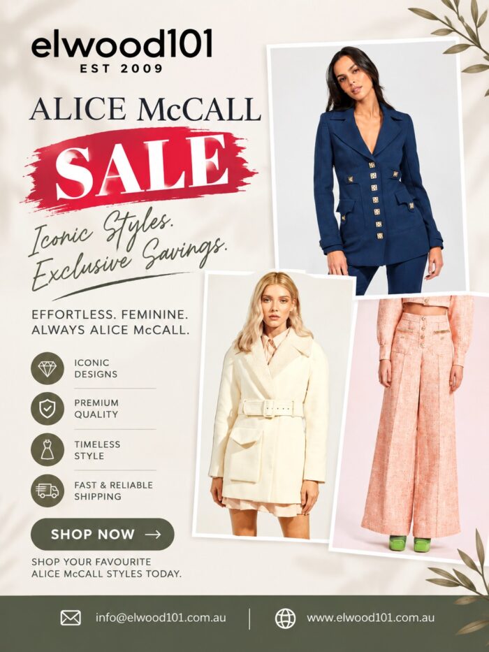 Alice McCall Sale at Elwood101 – Exclusive Fashion Savings