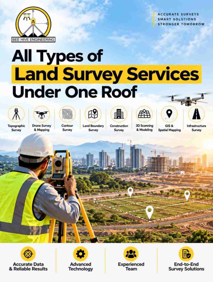 All Types of Land Survey Services Under One Roof | Beehive Engineering