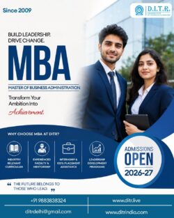 MBA Colleges of Delhi by DITR INDIA – Admission & Career Guide