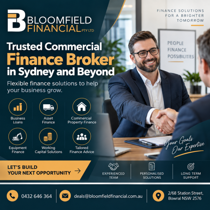 Bloomfield Financial – Commercial Funding Solutions