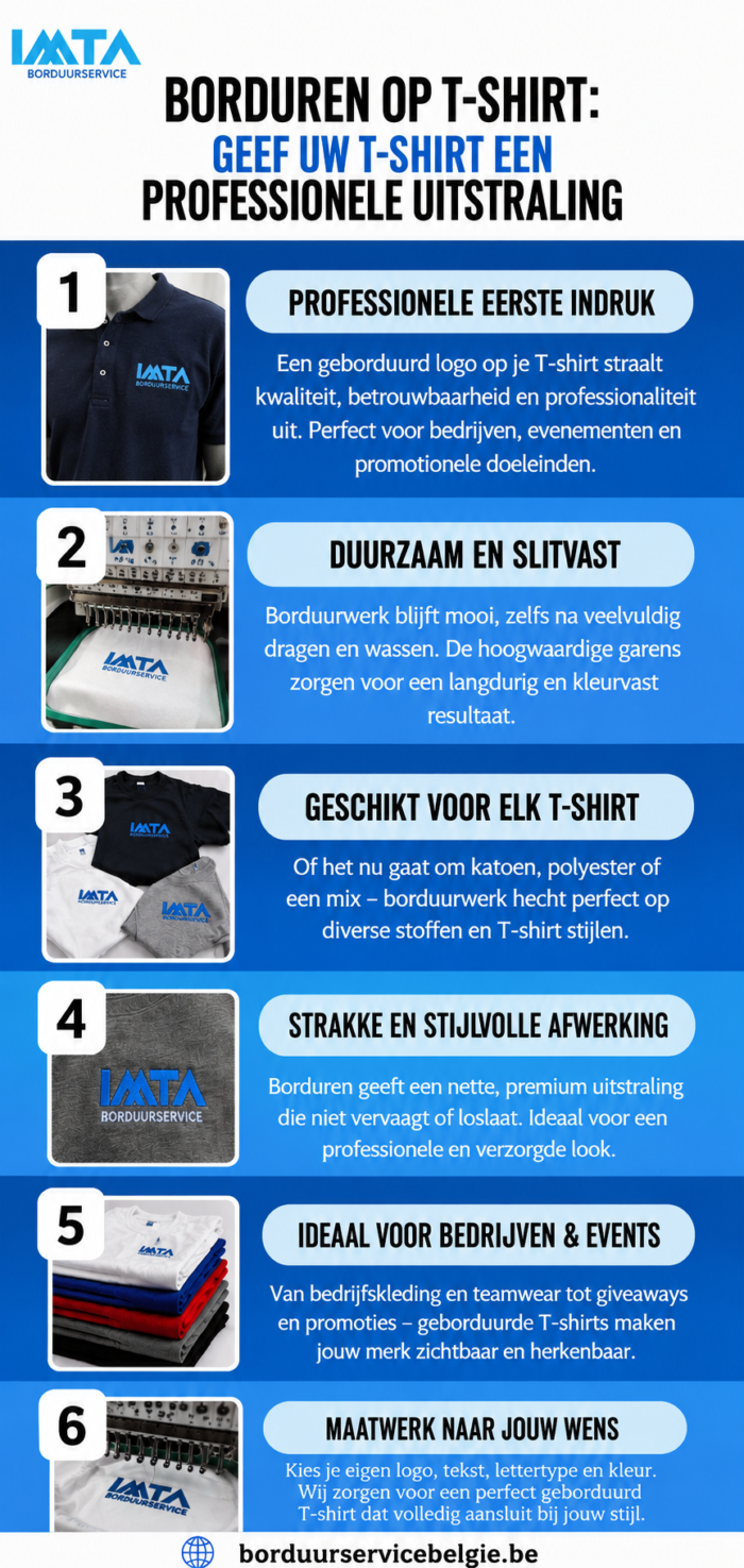 Breng je ideeën tot leven met hoogwaardige kledingbedrukking!