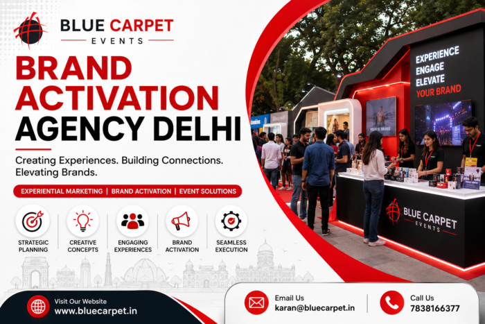 Top Brand Activation Agency Delhi | Blue Carpet Events