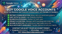 Buy Google Voice Accounts – Reliable Verified Numbers for Your Needs