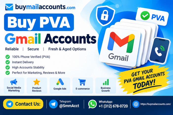 Buy PVA Gmail Accounts – Reliable Phone-Verified Gmail for Your Needs