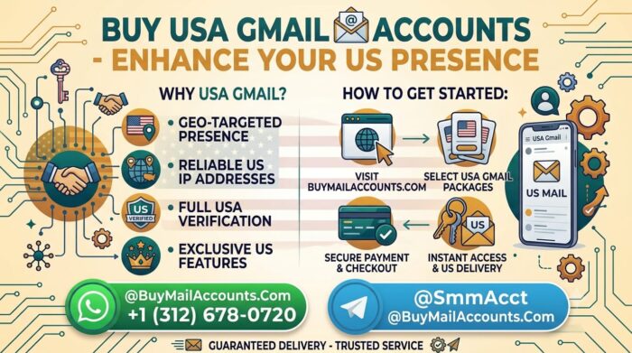 Top 275 Sites to Buy USA Gmail Accounts: Aged, PVA & Bulk