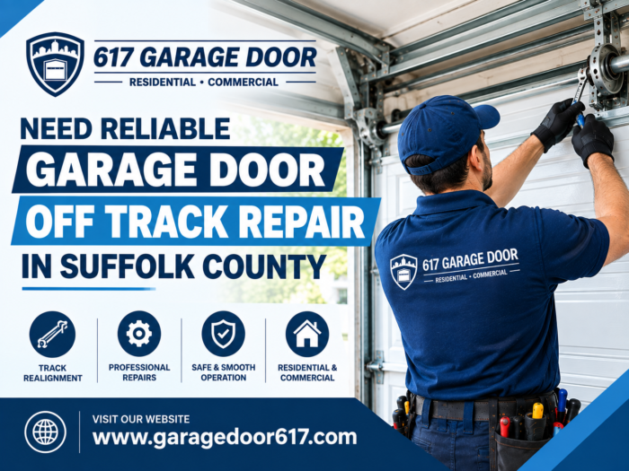 Need Reliable Garage Door Off Track Repair in Suffolk County