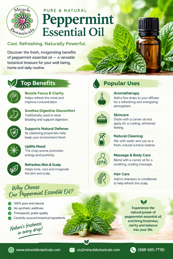 Peppermint Essential Oil for Everyday Wellness