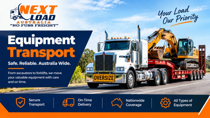 Equipment Transport Services Australia | NextLoad Australia