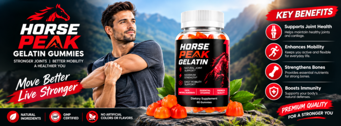 https://www.facebook.com/HorsePeakGelatinMaleEnhancementGummies/