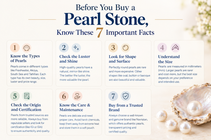 Before You Buy a Pearl Stone, Know These 7 Important Facts
