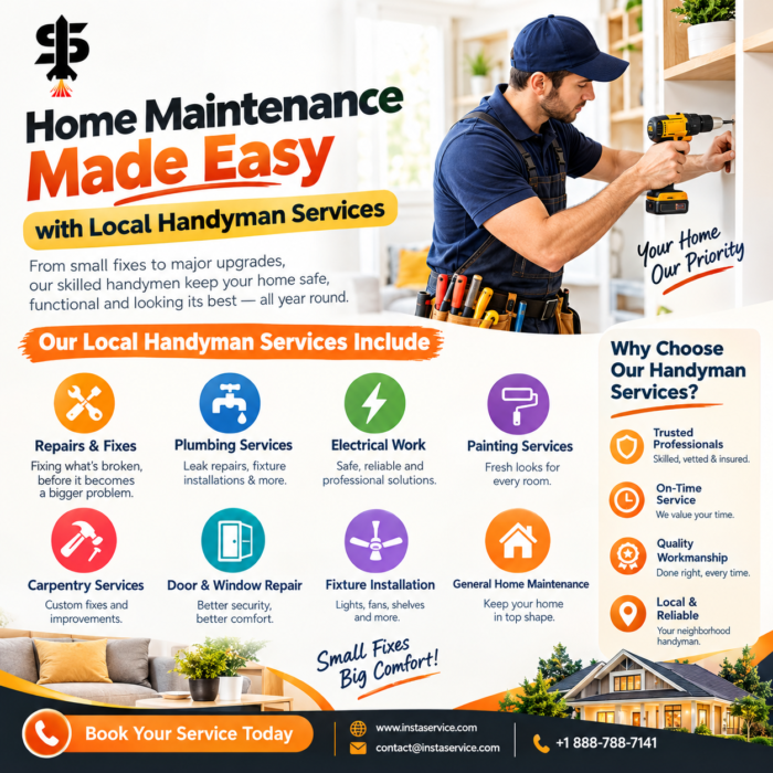 Experienced Local Handyman Services You Can Trust