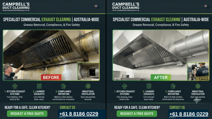 kitchen deep cleaning SA