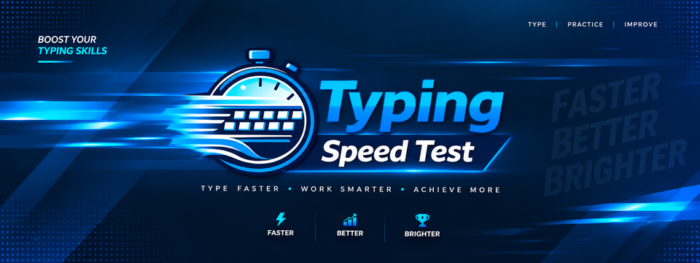 Typing Speed Test – Improve Your WPM, Accuracy, and Keyboarding Skills