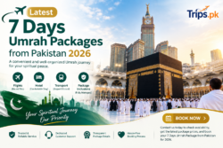 Latest 7 Days Umrah Packages from Pakistan 2026 | Affordable & Convenient