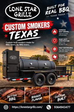 Elevate Your Pit Game with Custom Smokers Texas