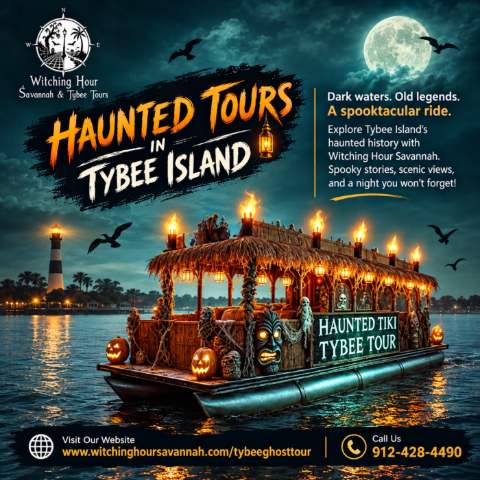 Explore Tybee’s Haunted Waters After Dark!