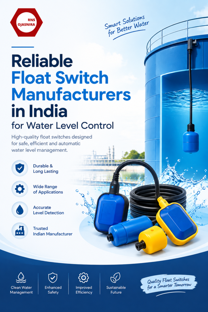 Reliable Float Switch Manufacturers in India for Water Level Control