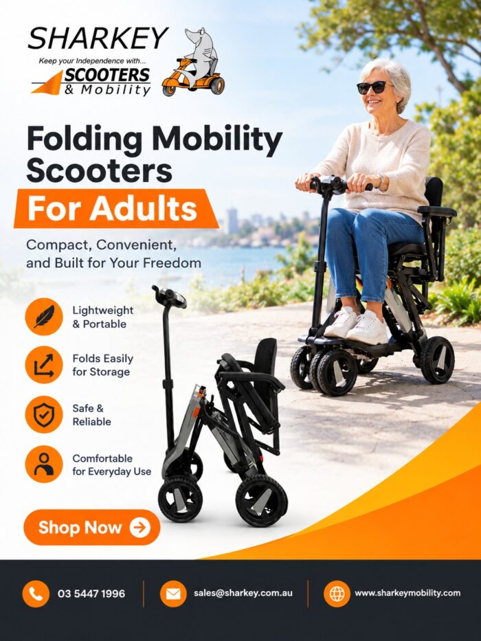 Folding Mobility Scooters for Adults – Compact & Convenient Mobility Solutions