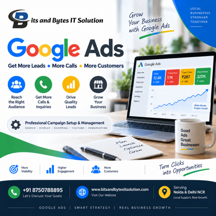 Best Google Ads Company in Noida | Bits and Bytes IT Solution