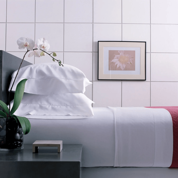 SMARTLINEN T250 Queen Percale Fitted Sheet