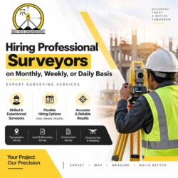 Hiring Professional Surveyors on Monthly, Weekly, or Daily Basis | Expert Surveying Services