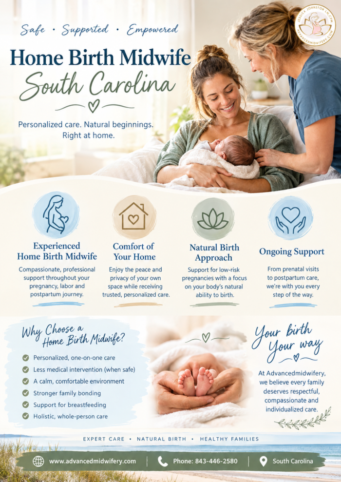 Home Birth Midwife South Carolina for Personalized Birth Preparation